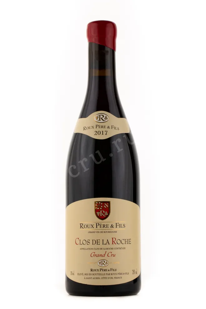 Вино Clos de la Roche Grand Cru Roux Pere et Fils 2017 0.75 л