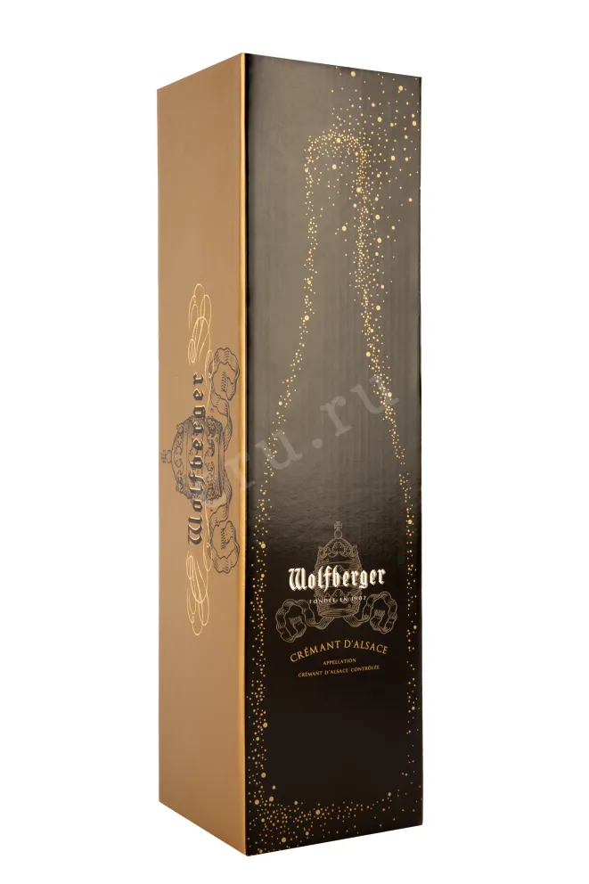 Игристое вино Wolfberger Cremant d'Alsace Pinot Gris gift box  0.75 л