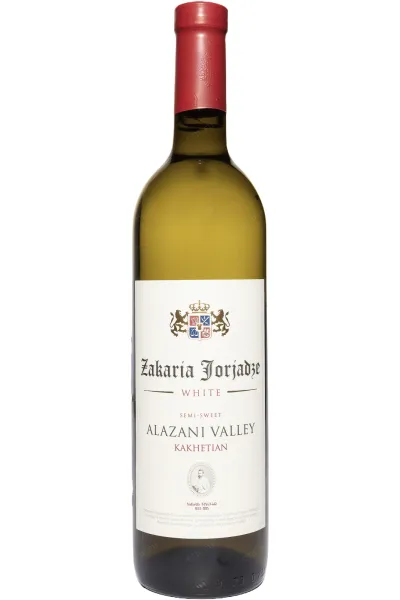 Вино Zakaria Jorjadze Alazani Valley White 2023 0.75 л