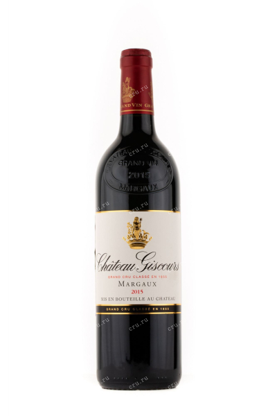 Вино Chateau Giscours Grand Cru Classe Margaux 2015 0.75 л