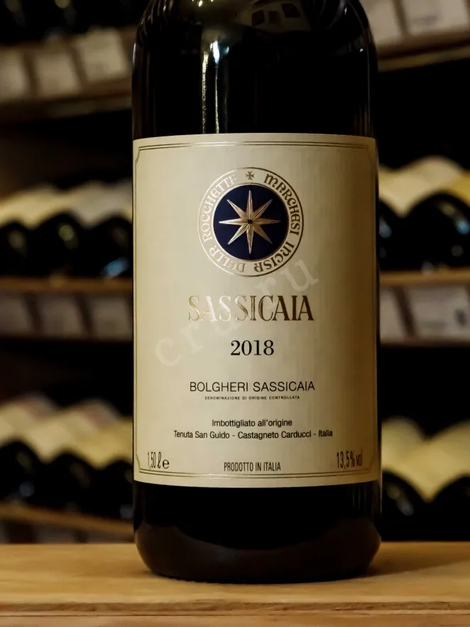 В магазине Крю Профи Sassicaia 2018 1.5 л