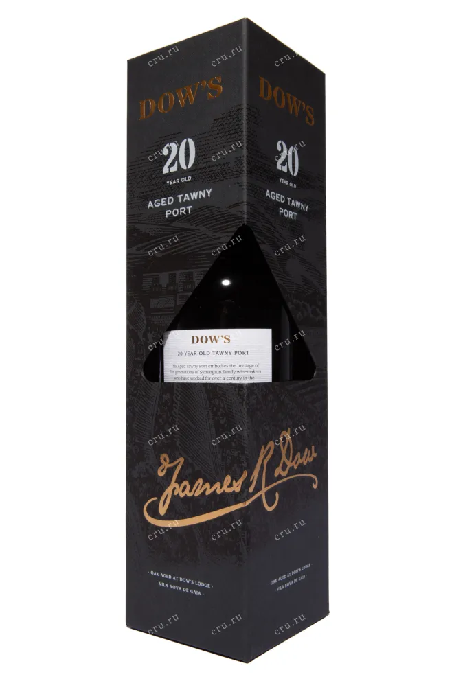 Подарочная коробка Dows 20 years Tawny in gift box 2003 0.75 л