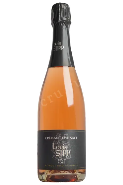 Игристое вино Louis Sipp Cremant d'Alsace Brut Rose AOC 2022 0.75 л