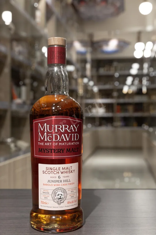 В магазине Крю Профи Murray McDavid Mystery Malt Juniper Hill 6 Years Old gift box 0.7 л