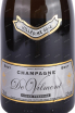 Этикетка Champagne De Vilmont Cuvee Prestige Millesime Brut gift box 2014 0.75 л