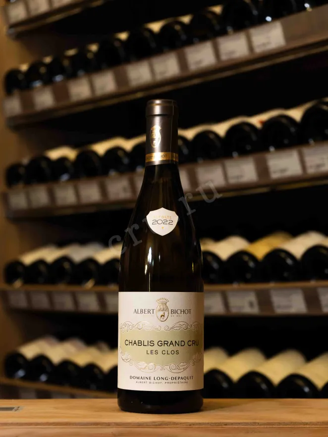 В магазине Крю Профи Albert Bichot Chablis Grand Cru Domain Long Depaquit Les Clos 2022 0.75 л