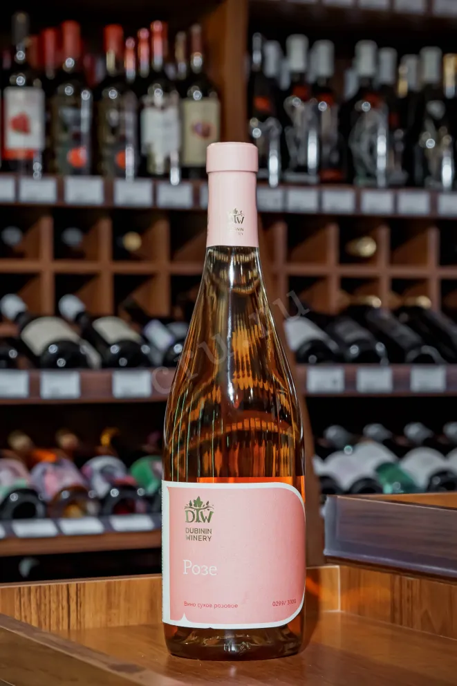В магазине Крю Профи Dubinin Winery Rose Merlot 2022 0.75 л