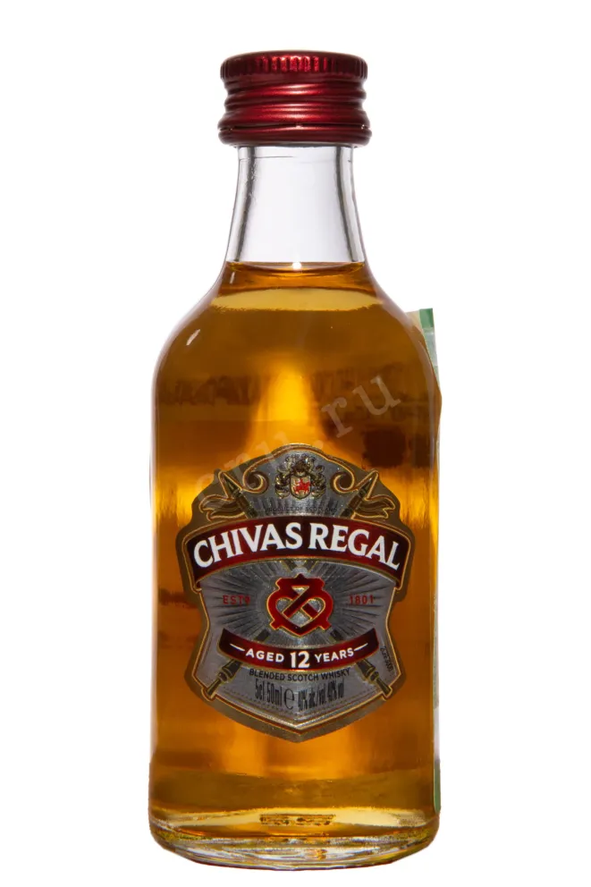 Виски Chivas Regal 12 years old  0.05 л