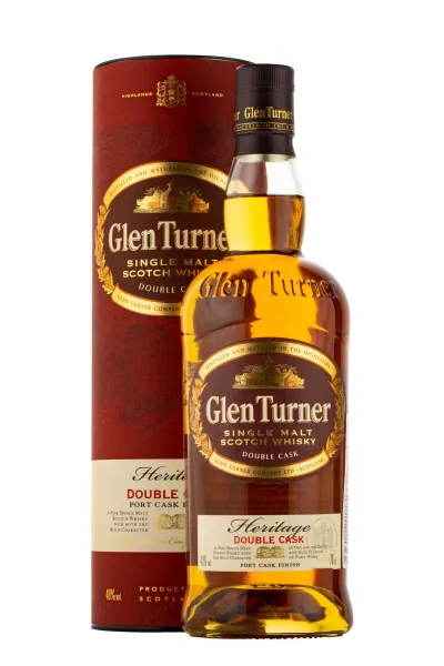 Виски Glen Turner Heritage Double Cask Port Cask Finish in tube  0.7 л