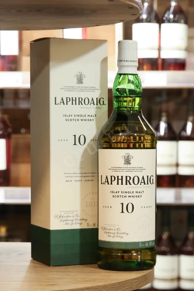 В магазине Крю Профи Laphroaig 10 Years Old in gift box 1 л