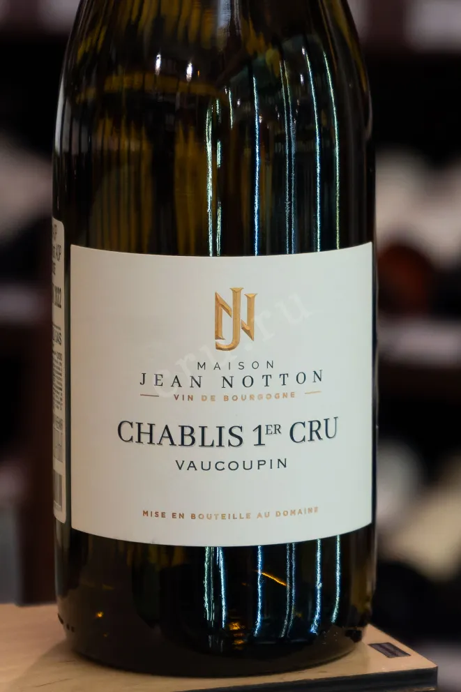 В магазине Крю Профи Maison Jean Notton Chablis 1er Cru Vaucoupin 2022 0.75 л