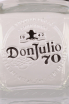 Этикетка Don Julio 70 Cristalino Anejo gift box 0.75 л
