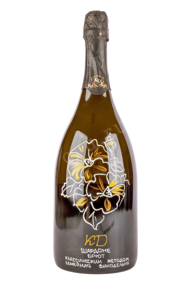 Игристое вино КД Шардоне Брют 2022 1.5 л