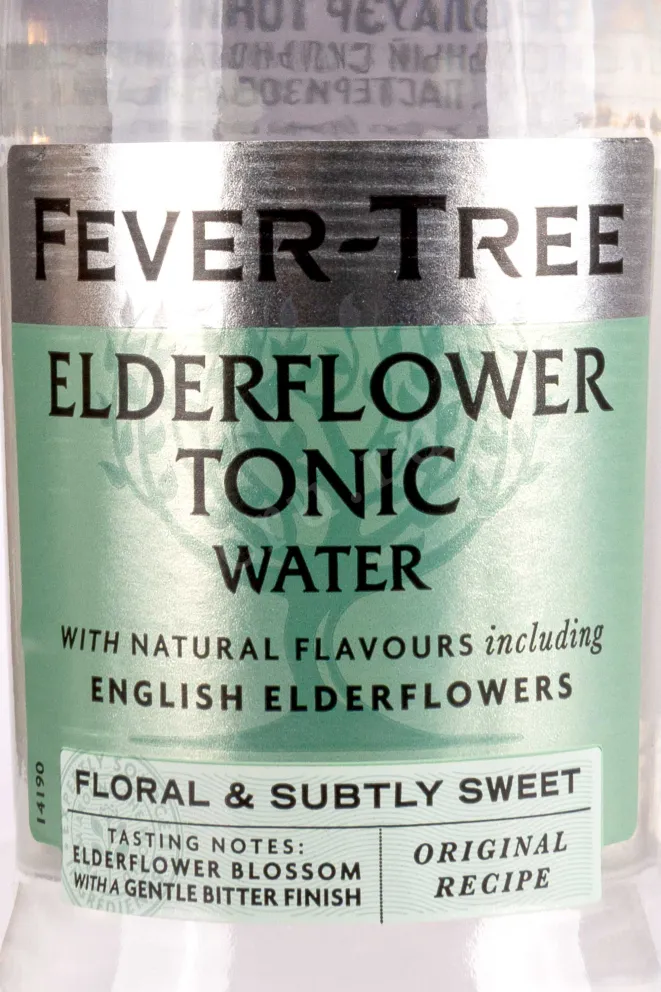 Этикетка Fever Tree Elderflower 0.2 л