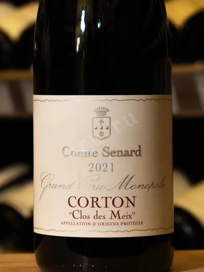 В магазине Крю Профи Comte Senard Grand Cru Monopole Corton Clos des Meix AOC 2021 0.75 л