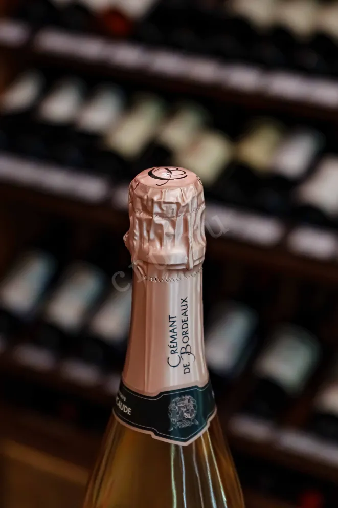 Пробка Gustave De Foncaude Cremant De Bordeaux Rose 2023 0.75 л