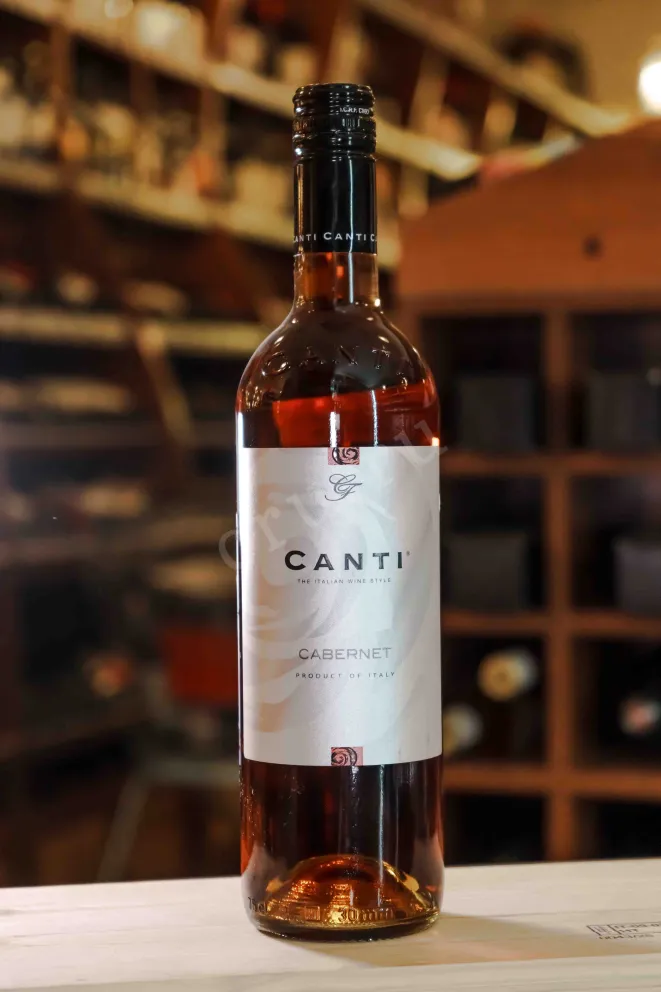 В магазине Крю Профи Canti Cabernet Rosato 2020 0.75 л