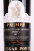 Этикетка Palmer Late Bottled Vintage Porto 2017 0.75 л