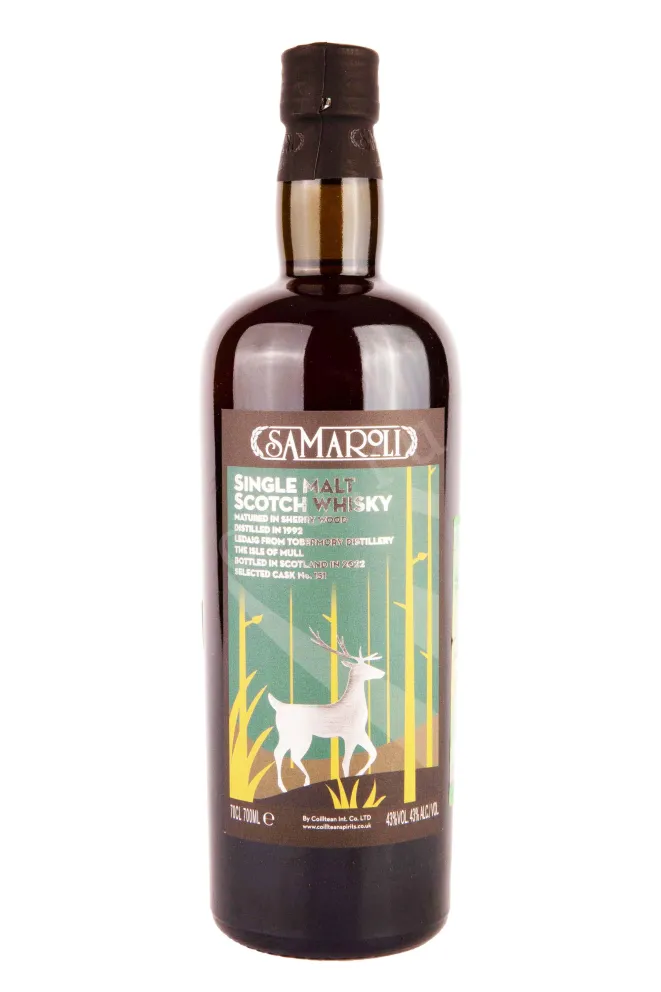 Бутылка Samaroli Ledaig  Sherry 30 years in gift box 1992 0.7 л