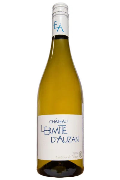 Вино Chateau L'Ermite d'Auzan Costieres de Nimes Blanc 2023 0.75 л