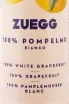 Этикетка Zuegg Pompelmo 0.2 л