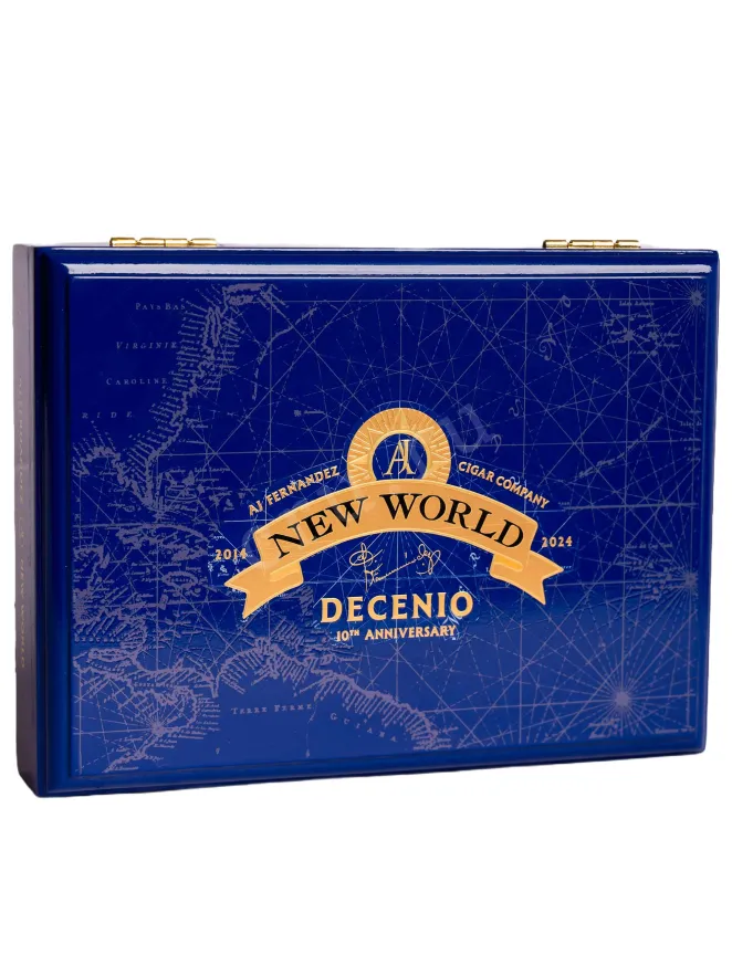 Коробка сигар AJ Fernandez New World Decenio Gordo