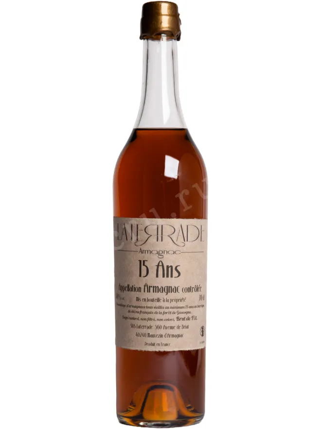 Арманьяк Laterrade 15 ans 2004 0.7 л
