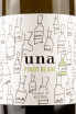 Этикетка Una Pinot Blanc 0.75 л