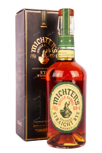 Виски Michters Strength Rye with gift box  0.7 л
