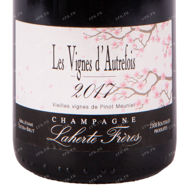 Этикетка игристого вина Laherte Freres Les Vignes d'Autrefois 0.75 л