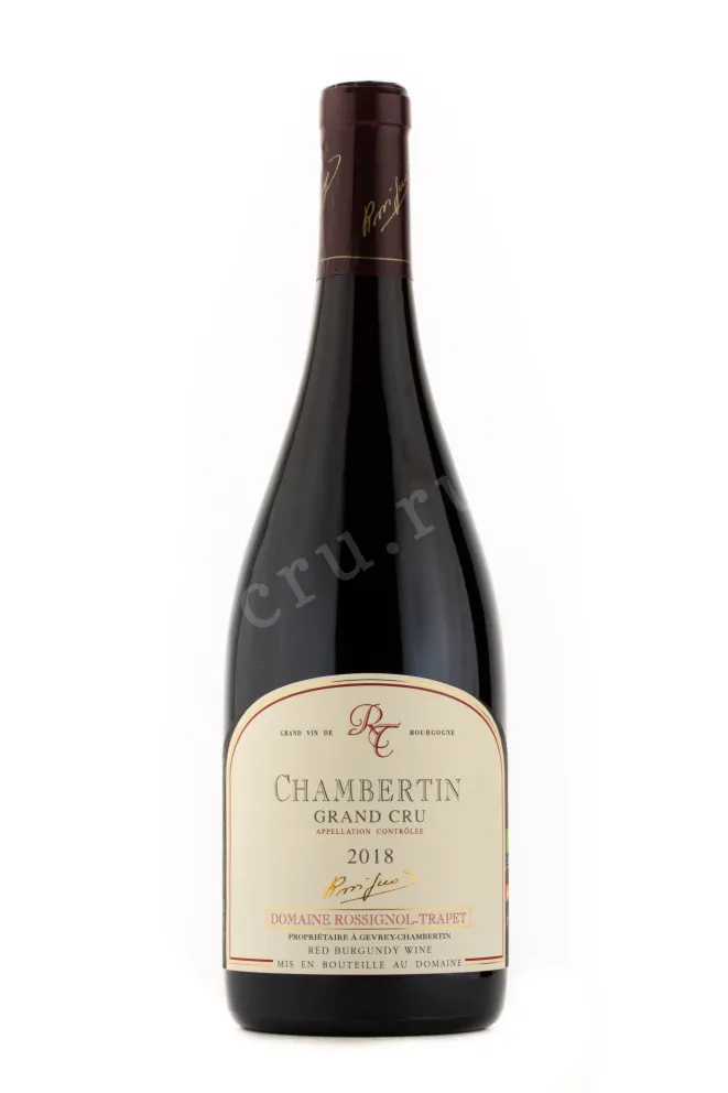 Вино Domaine Rossignol Trapet Chambertin Grand Cru 2018 0.75 л