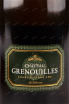 Этикетка вина Chablis Grand Cru Chateau Grenouilles 2015 0.75 л
