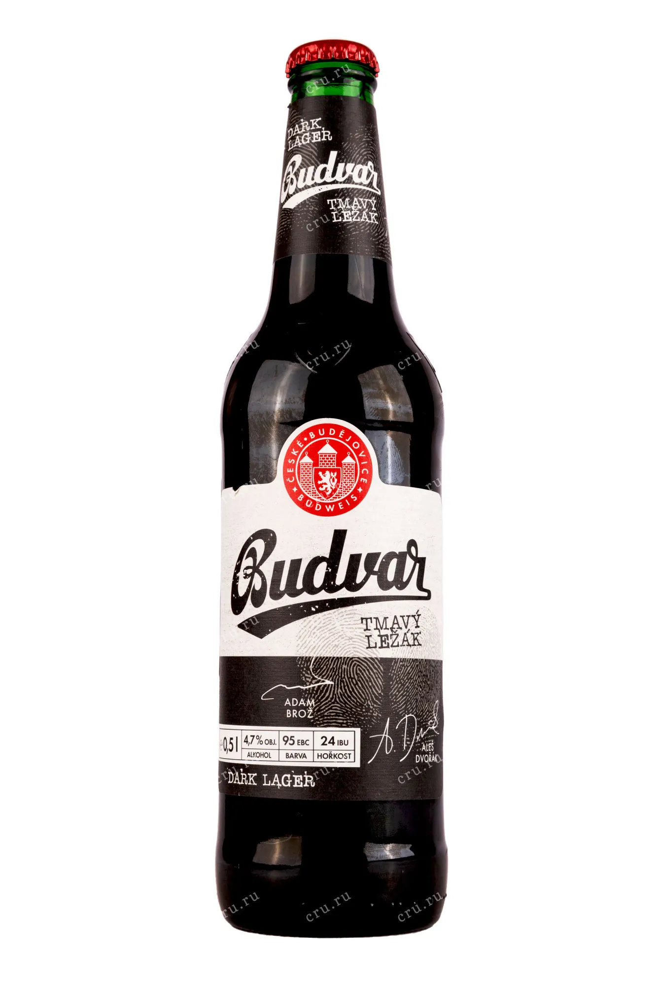 Фото — Пиво Budweiser Budvar Darck  0.5 л