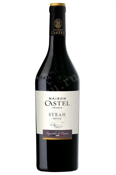 Вино Maison Castel Syrah Pays d'Oc IGP 2024 0.75 л