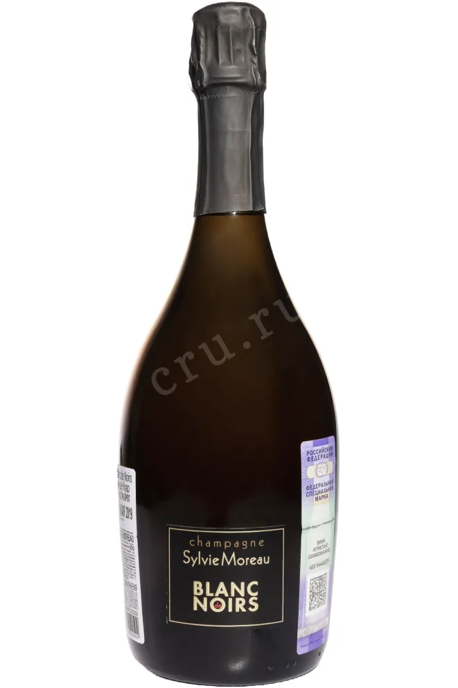 Шампанское Sylvie Moreau Blanc De Noirs 2019 0.75 л