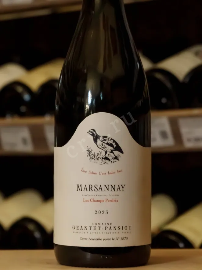 В магазине Крю Профи Domaine Geantet-Pansiot Les Champs Perdrix Marsannay AOC 2023 0.75 л