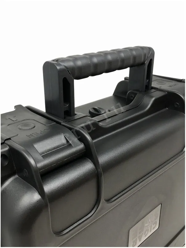 Humidor Aficionado Travel Cigar Safe Black 40 Cigars