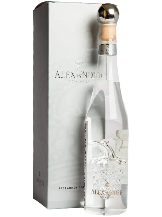 Граппа Bottega Alexander Prosecco gift box Vine  0.2 л