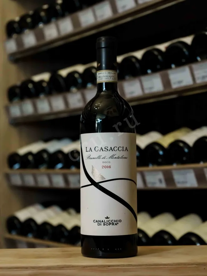 В магазине Крю Профи Brunello di Montalcino La Casaccia Canalicchio di Sopra 2016 0.75 л