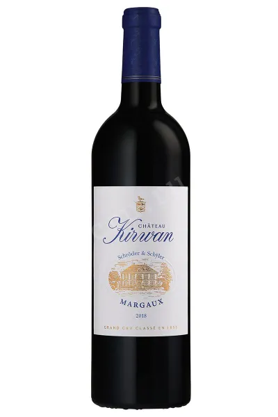 Вино Chateau Kirwan Grand Cru Classe Margaux 2018 0.75 л