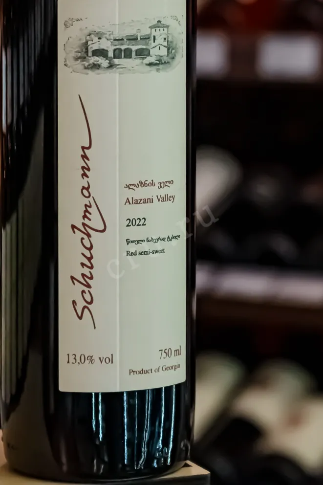 В магазине Крю Профи Schuchmann Alazani Valley Red semi-sweet 2022 0.75 л