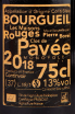 Этикетка вина Clos de Pavee Monopole Bourgueil 2018 0.75 л