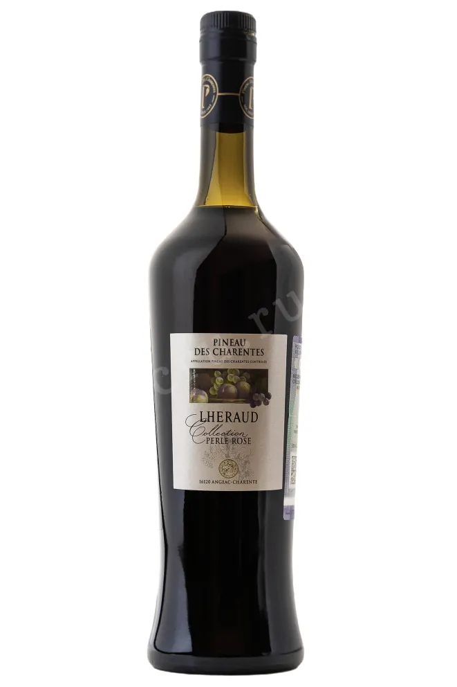 Бутылка Lheraud Pineau des Charentes Collection Perle Rose 2017 0.75 л