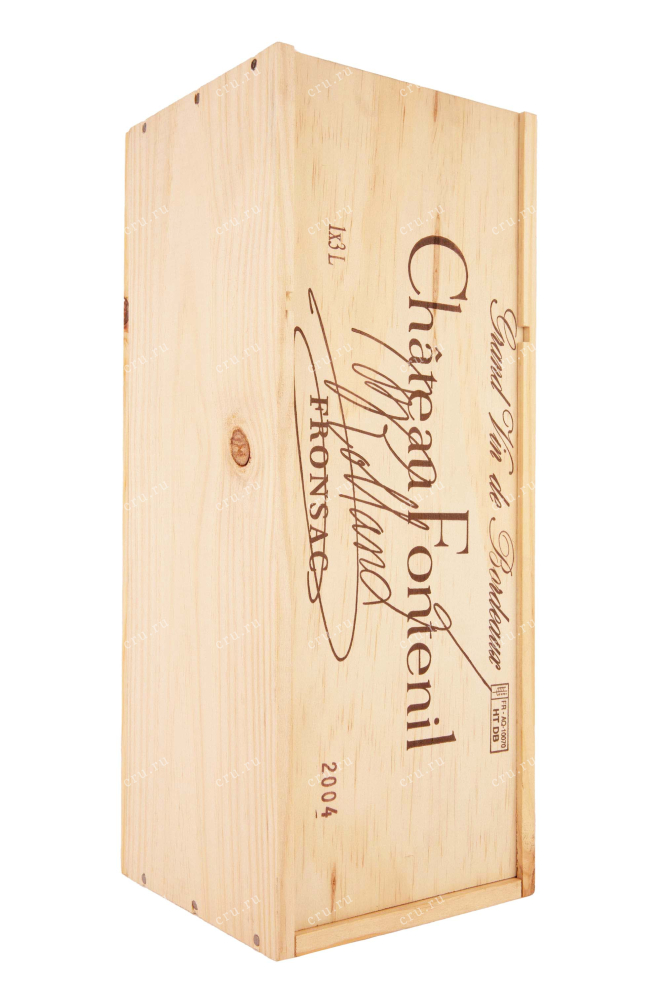 Деревянная коробка Chateau Fontenil Rolland Collection 2004 3 л