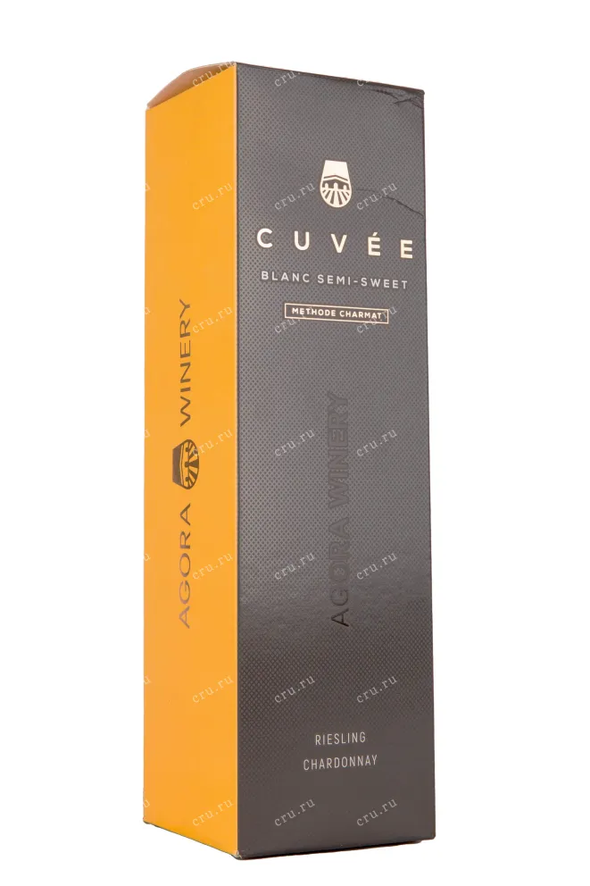 Подарочная коробка Agora Cuvee Riesling Chardonnay in gift box 0.75 л