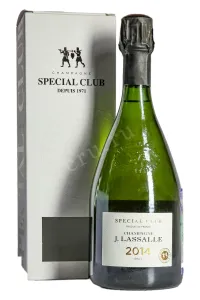 Шампанское J. Lassalle Special Club Brut Premier Cru Chigny-Les-Roses gift box 2014 0.75 л