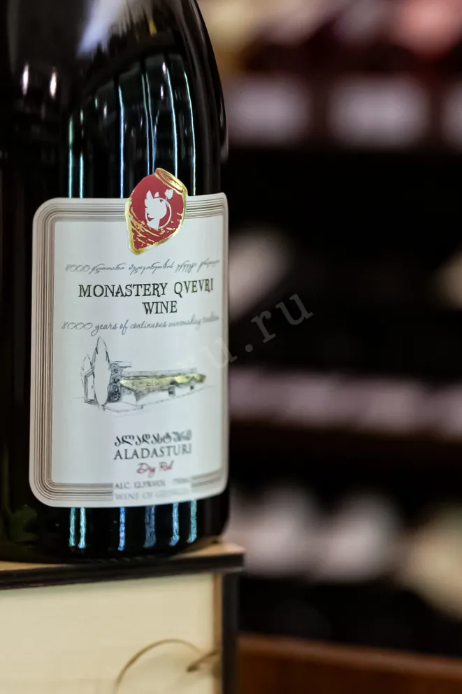 В магазине Крю Профи Winery Khareba Monastery Qvevri Wine Aladasturi 2021 0.75 л