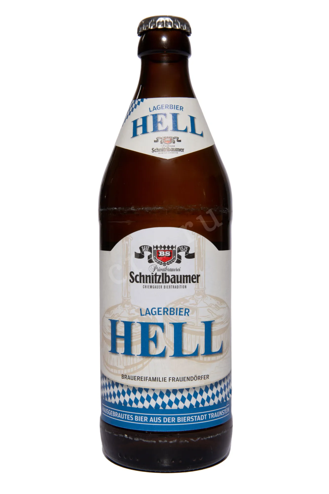 Фото — Пиво Schnitzlbaumer Lagerbier Hell  0.5 л