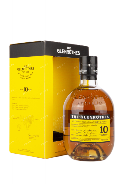 Виски Glenrothes 10 years gift box  0.7 л