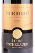 Этикетка вина Medoc Louis Eschenauer 0.75 л